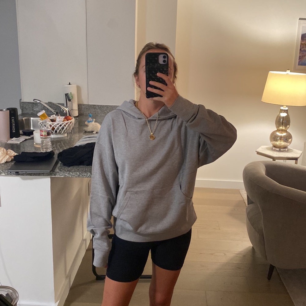 Grey we wore what sweatshirt